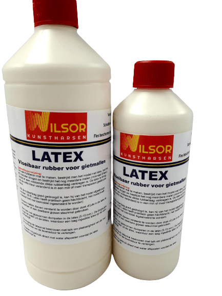 Struikelen Uitstroom Giftig LATEX voor het vervaardigen van een gietmal. - Wilsor Kunstharsen